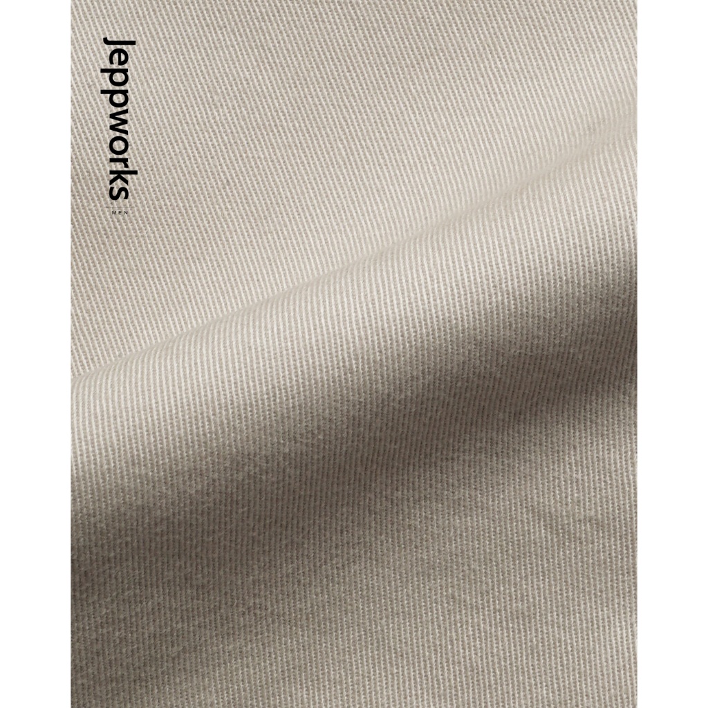 Jeppworks Motion Dual Zip Work Jacket Boxy - Cream - Image 7