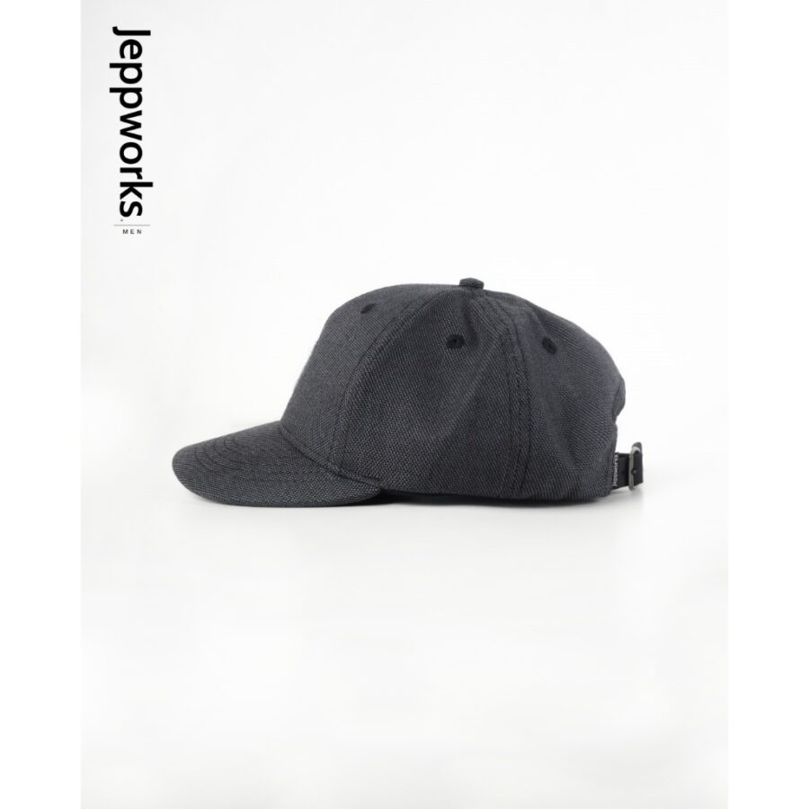 Jeppworks Box Wool Cap Embroidery - Navy
