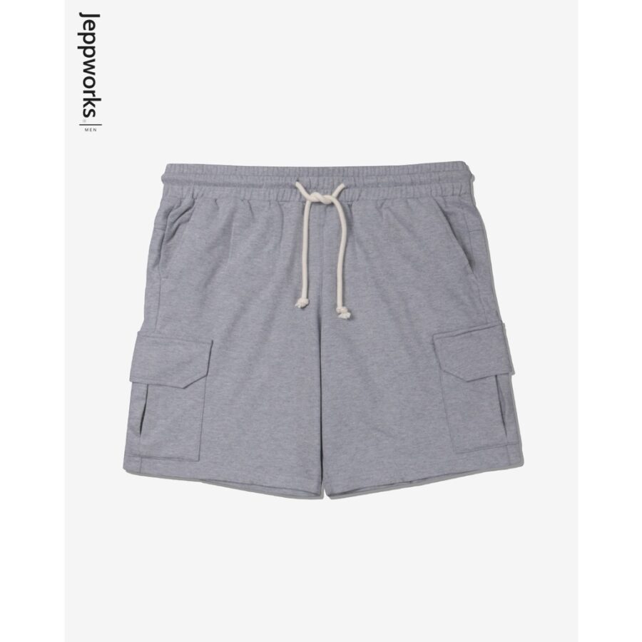 Jeppworks Celana Pendek Cargo Fleece Misty
