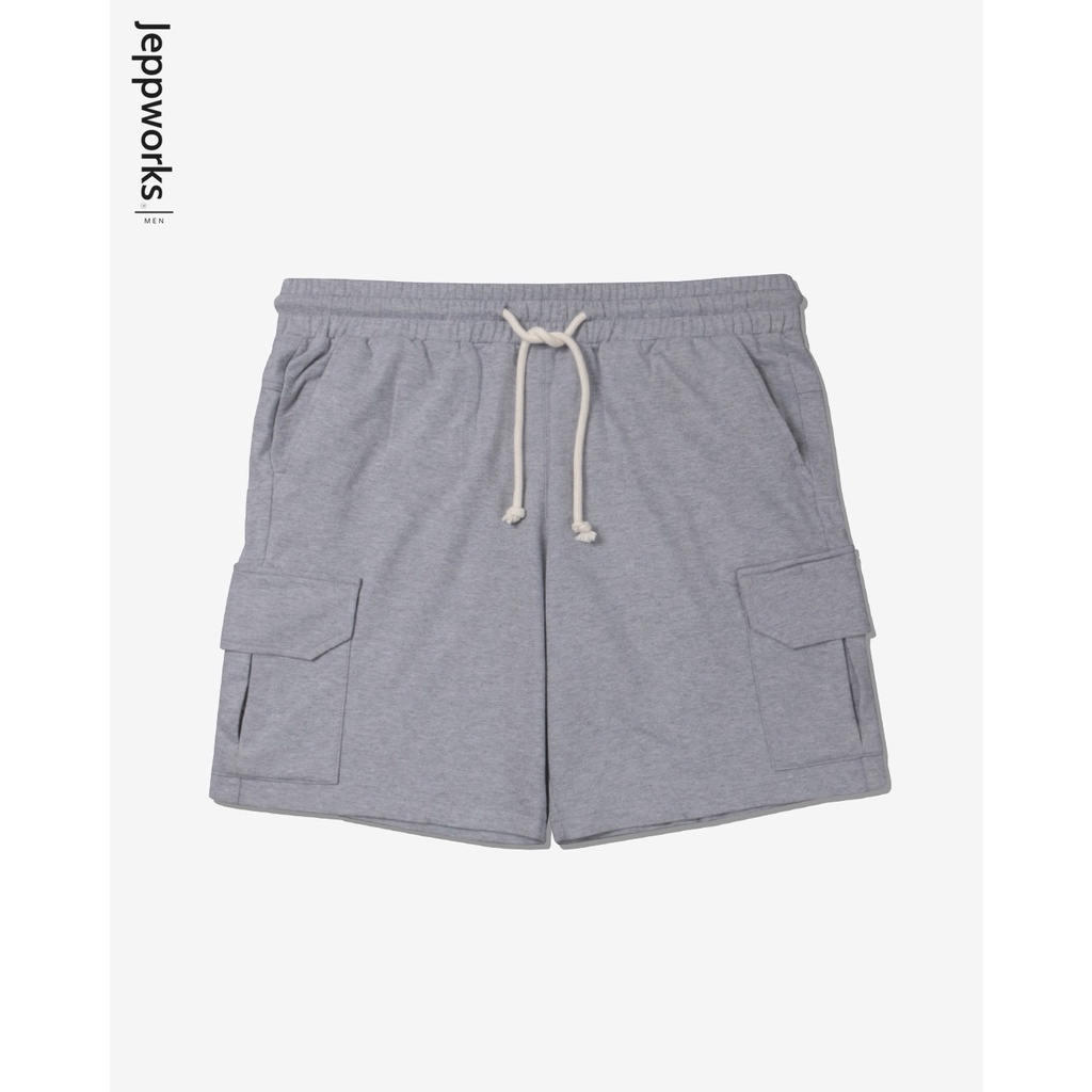 Jeppworks Celana Pendek Cargo Fleece Misty