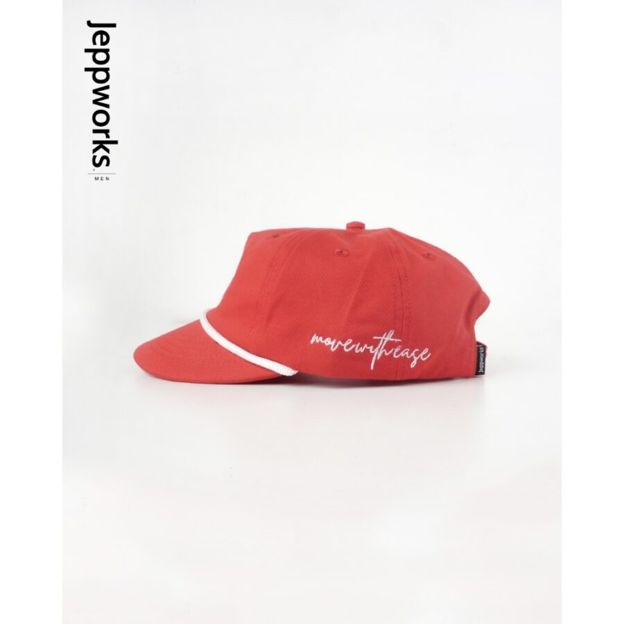 Jeppworks Classic 90s Rope Hat - Red