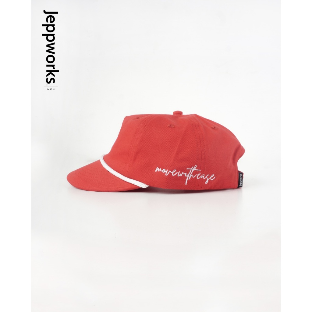 Jeppworks Classic 90s Rope Hat - Red