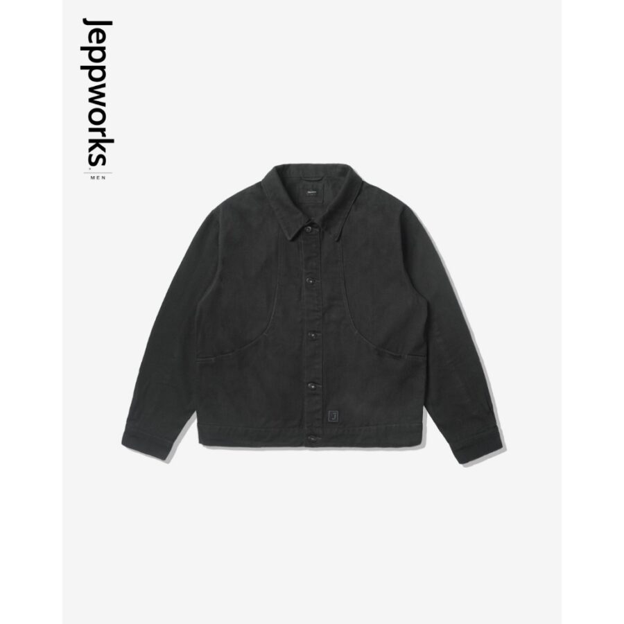 Jeppworks Easeform Work Jacket Boxy  - Dark Grey