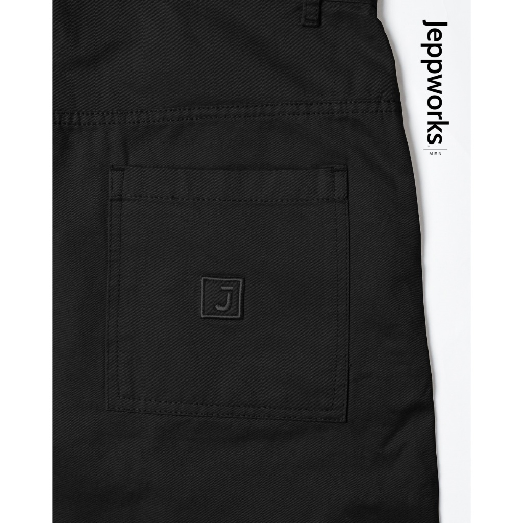 Jeppworks Pocket Knee Barrel Pants - Black - Image 3