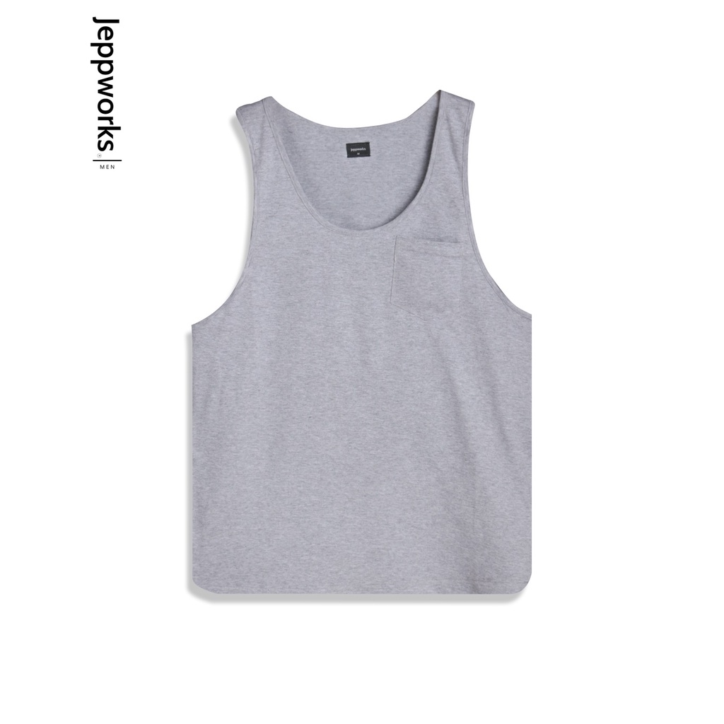 Jeppworks Jersey Sleeveless Tee Singlet - Misty