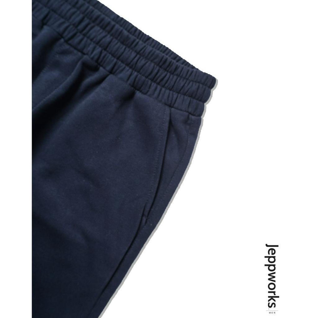 Jeppworks Relax Pants Celana Panjang Fleece Navy - Image 3