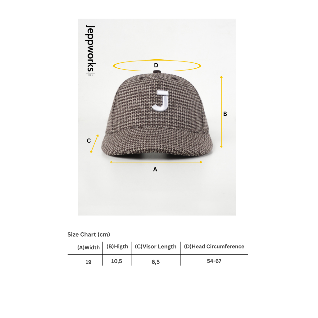 Jeppworks Box Wool Cap Embroidery - Brown - Image 6