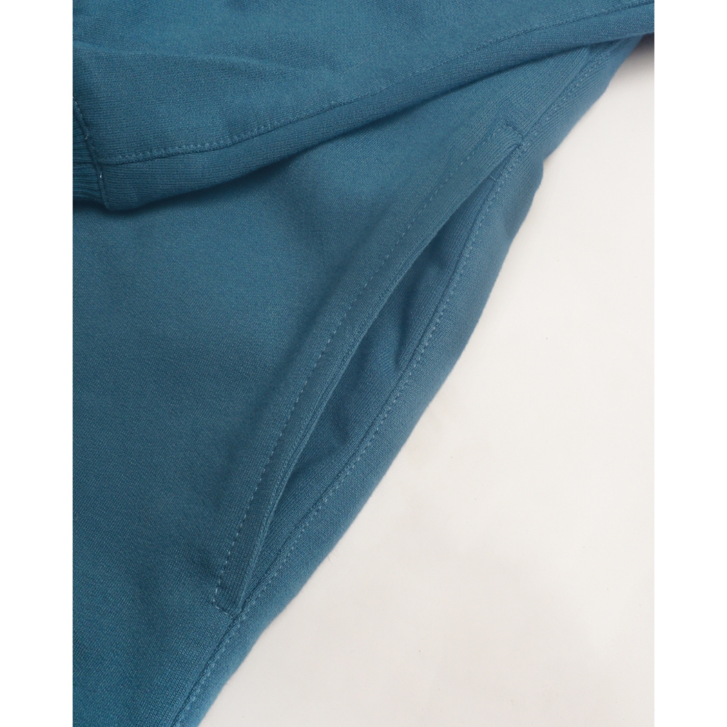 Jeppworks Cardigan Sweat Terry Lengan Panjang Steel Blue - Image 5