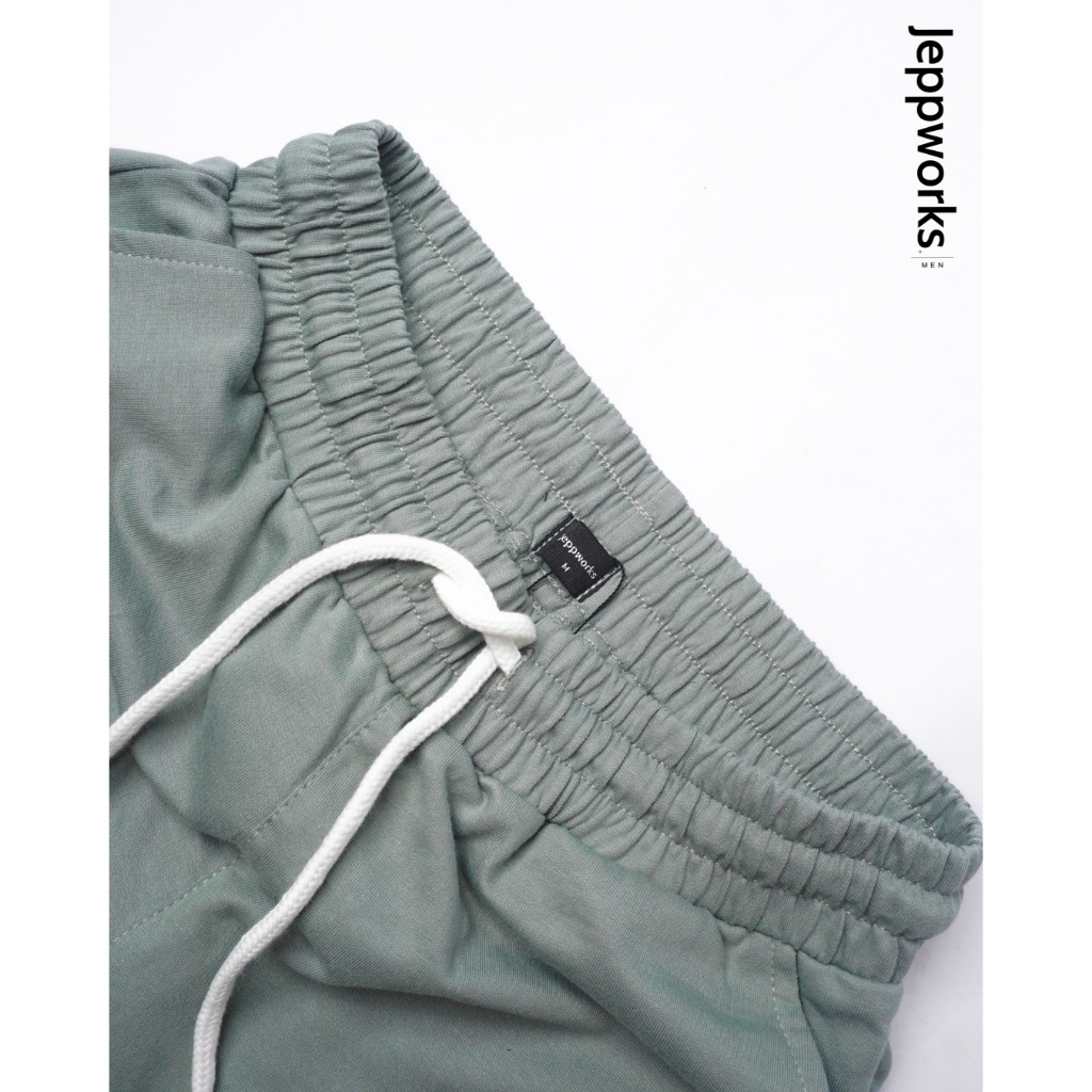 Jeppworks Celana Pendek Terry Smoke Green - Image 3