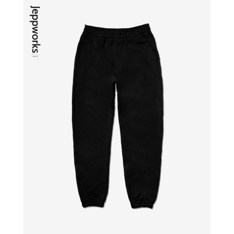 Jeppworks Celana Panjang Jogger Polos - Black