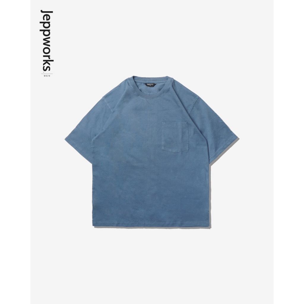 Jeppworks Oversize Pocket Tee - Steel Blue