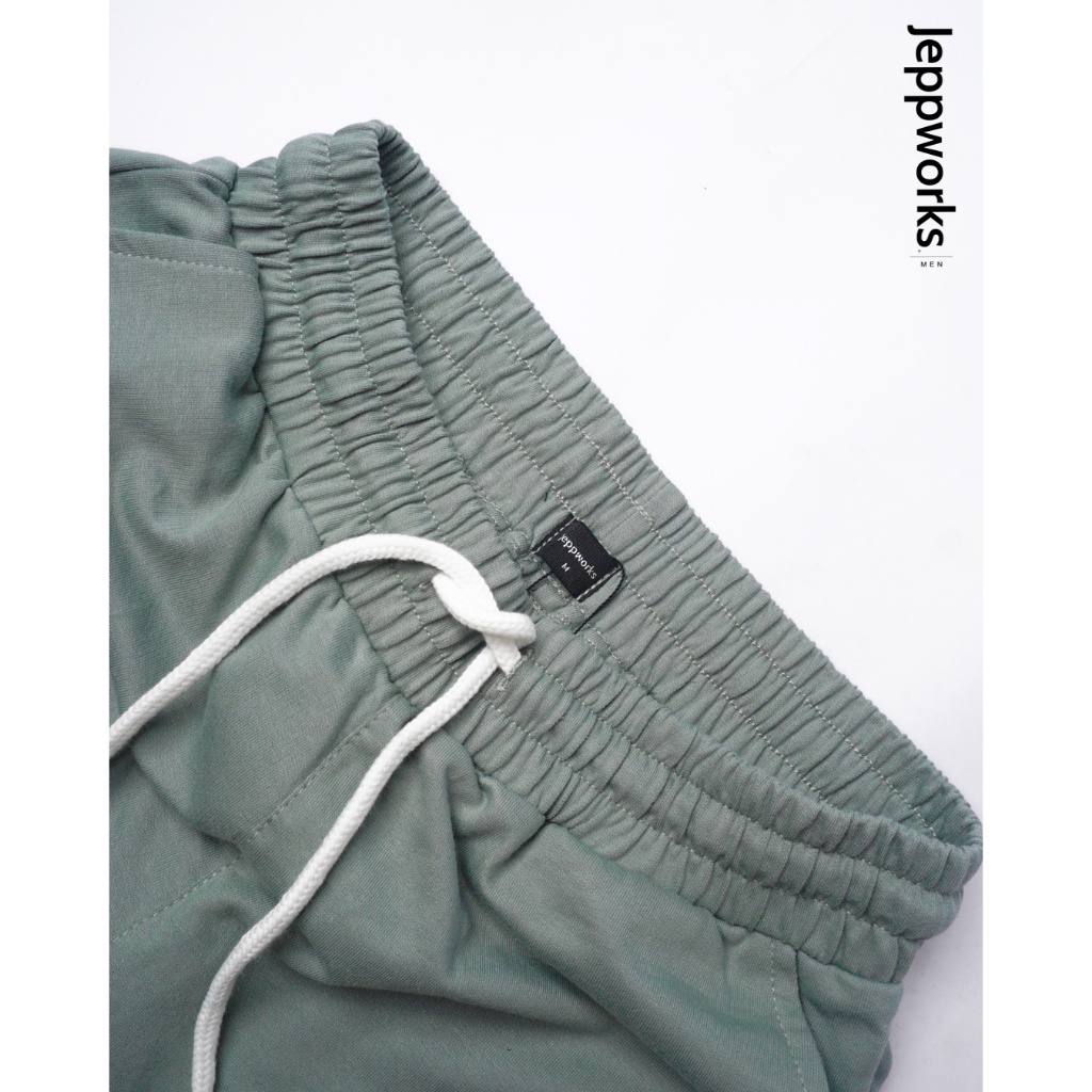 Jeppworks Celana Pendek Terry Smoke Green - Image 2