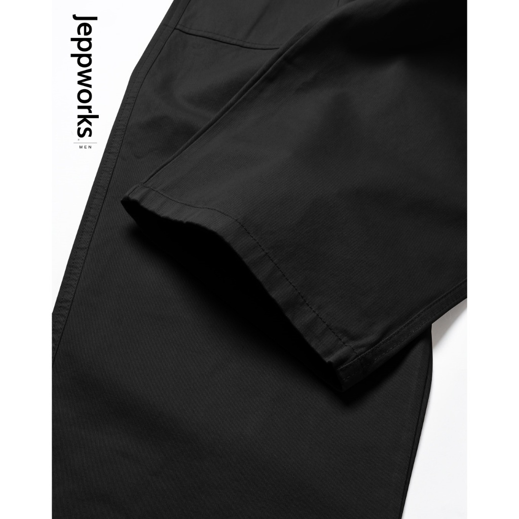 Jeppworks Pocket Knee Barrel Pants - Black - Image 4