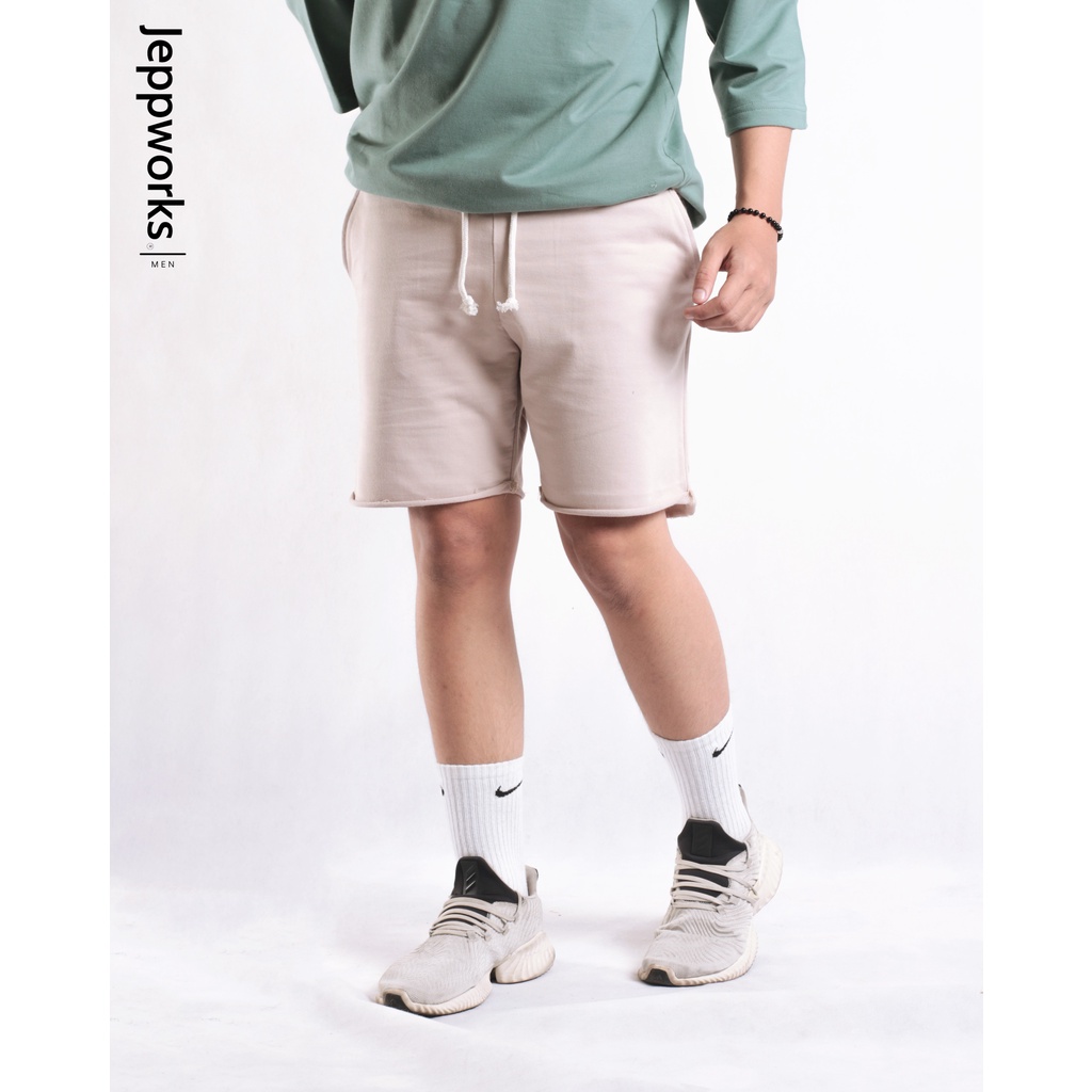 Jeppworks Celana Pendek Terry Light Brown - Image 7