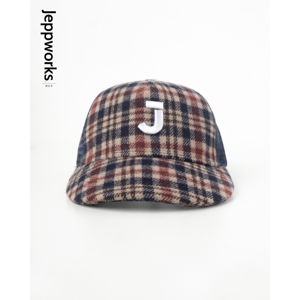 Jeppworks Wool Flannel Trucker Hat - Navy - Image 2