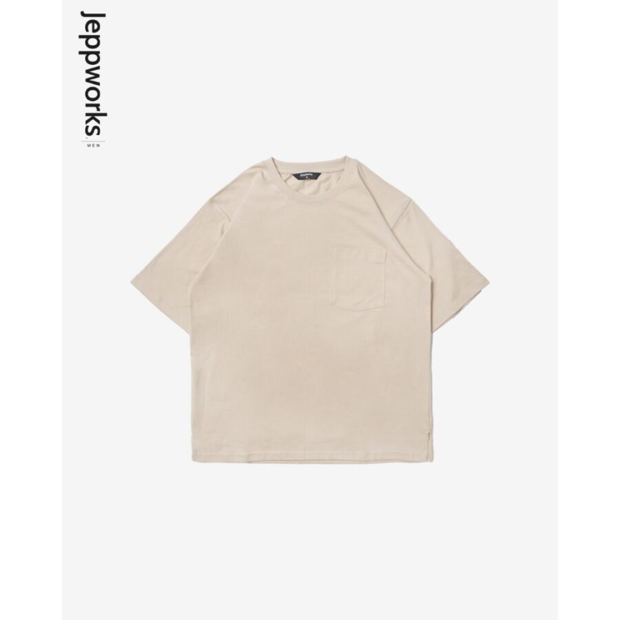 Jeppworks Oversize Pocket Tee - Beige