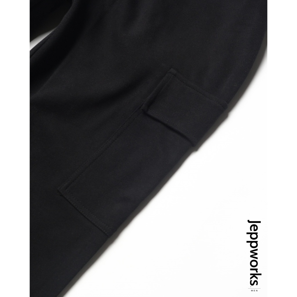Jeppworks Cargo Loose Pants Twill - Black - Image 4