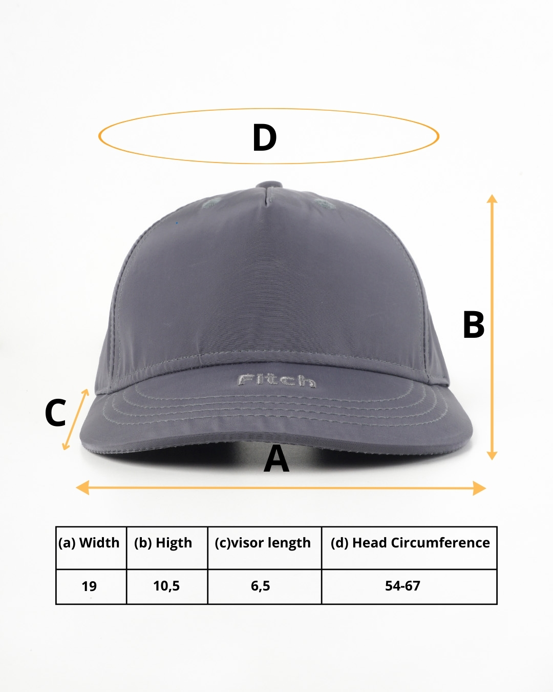 Fitch Studio Box NylonCap Embroidery - Grey - Image 7
