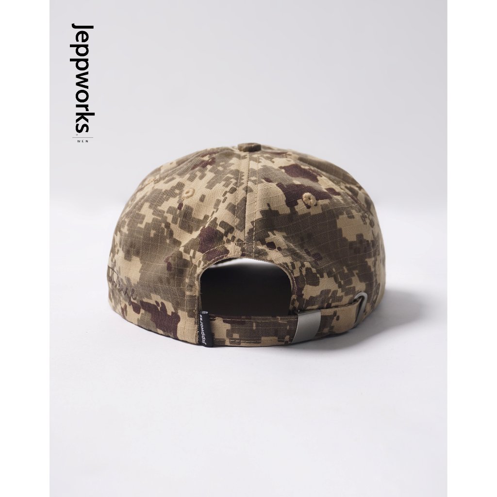 Jeppworks Monogram Box Cap Embroidery - Camo/Army - Image 3