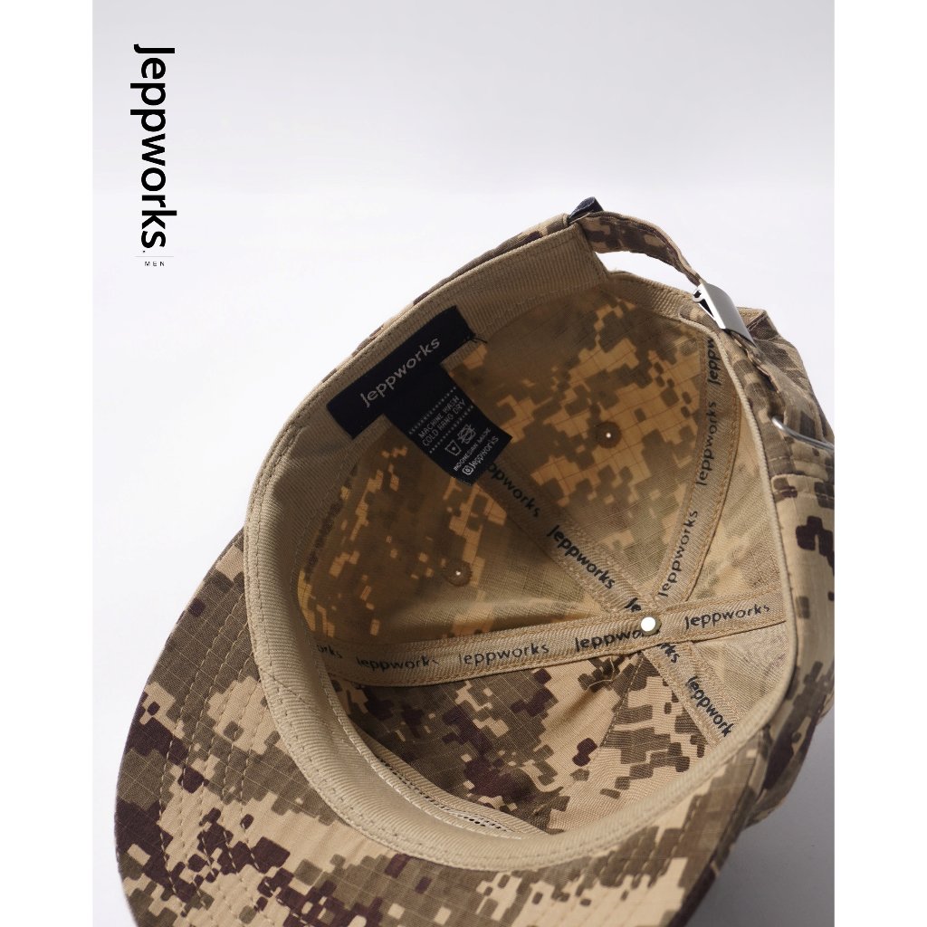 Jeppworks Monogram Box Cap Embroidery - Camo/Army - Image 5